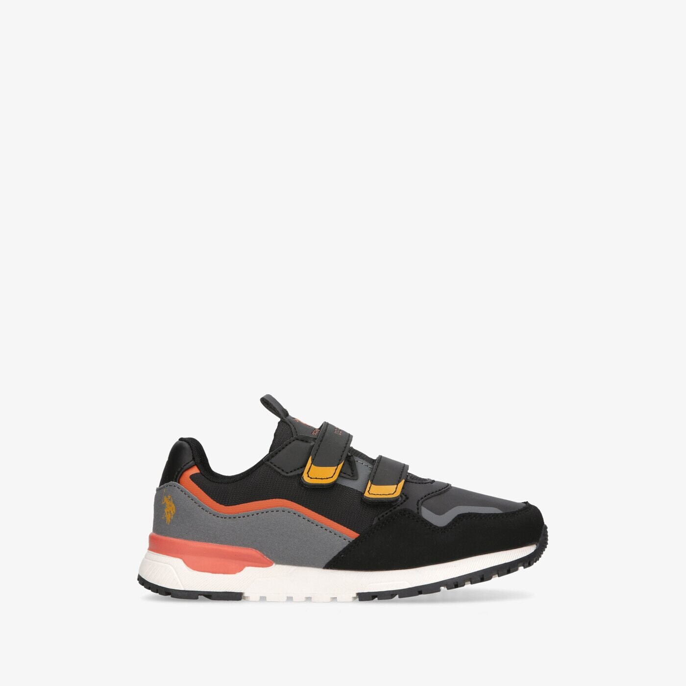 Dziecięce sneakersy (buty) U.S. POLO ASSN. LUKE002K luke002kblkgry02 kolor czarny