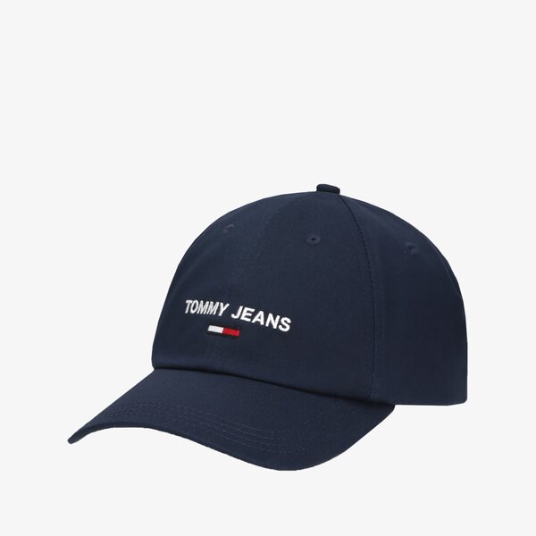 Damska czapka z daszkiem TOMMY HILFIGER CZAPKA SPORT CAP am0am08492c87 kolor granatowy