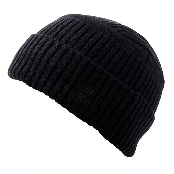 Męska czapka zimowa TIMBERLAND CZAPKA FLAT TOP RIBBED BEANIE j1671001 kolor czarny