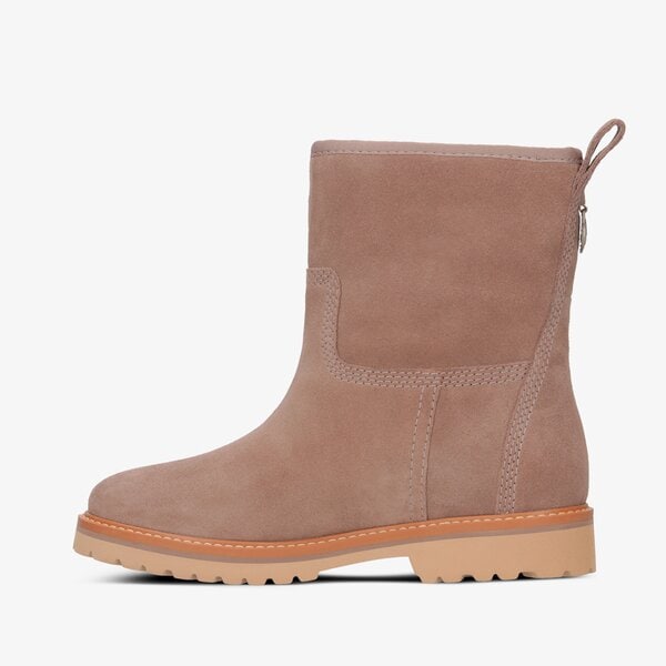 Damskie botki / sztyblety TIMBERLAND CHAMONIX VALLEY WP BOOT tb0a1saa9291 kolor beżowy