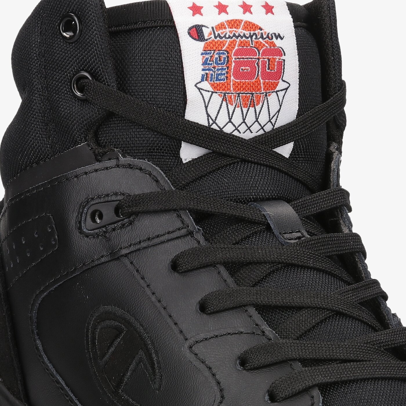 Męskie sneakersy (buty) CHAMPION CLASSIC Z80 MID s21649-kk001 kolor czarny