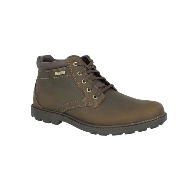 Męskie buty za kostkę ROCKPORT RGD BUC WP BOOT v75403 kolor brązowy