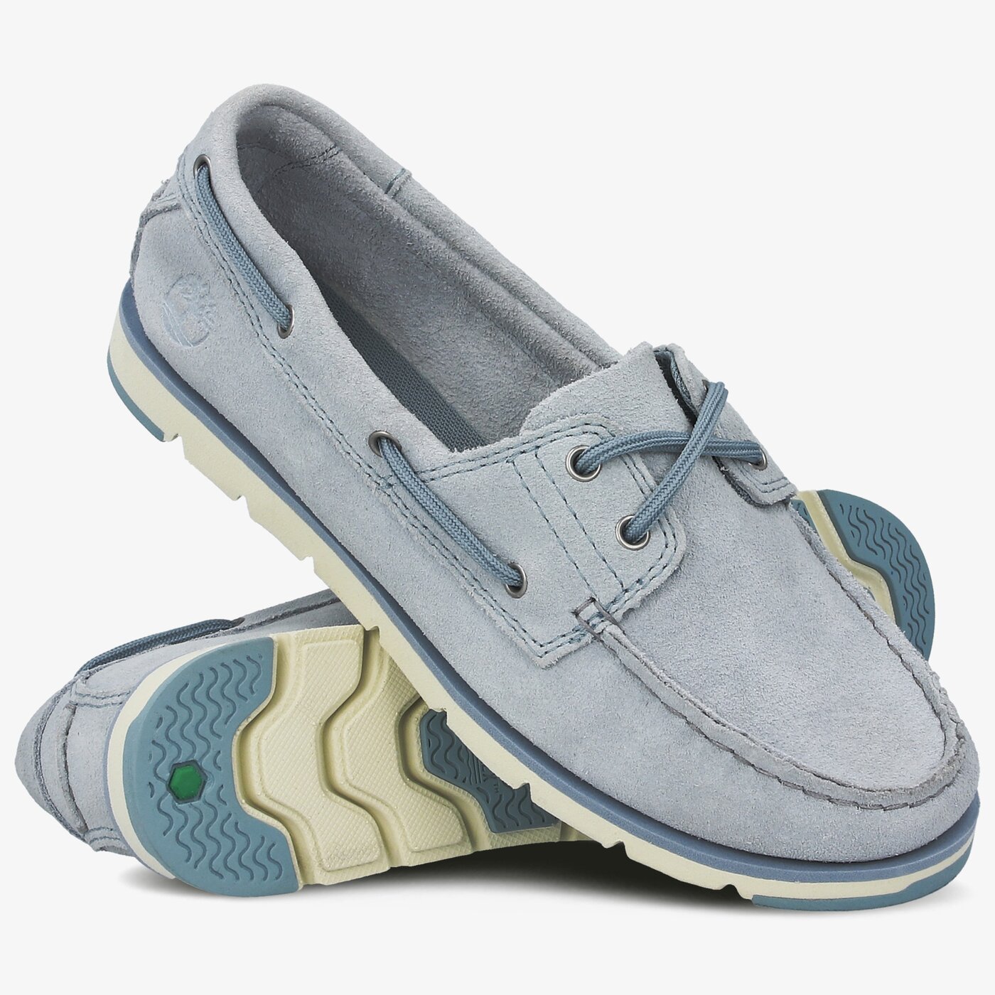 Damskie mokasyny i półbuty TIMBERLAND CAMDEN FALLS SUEDE BOAT tb0a1w8eh501 kolor niebieski