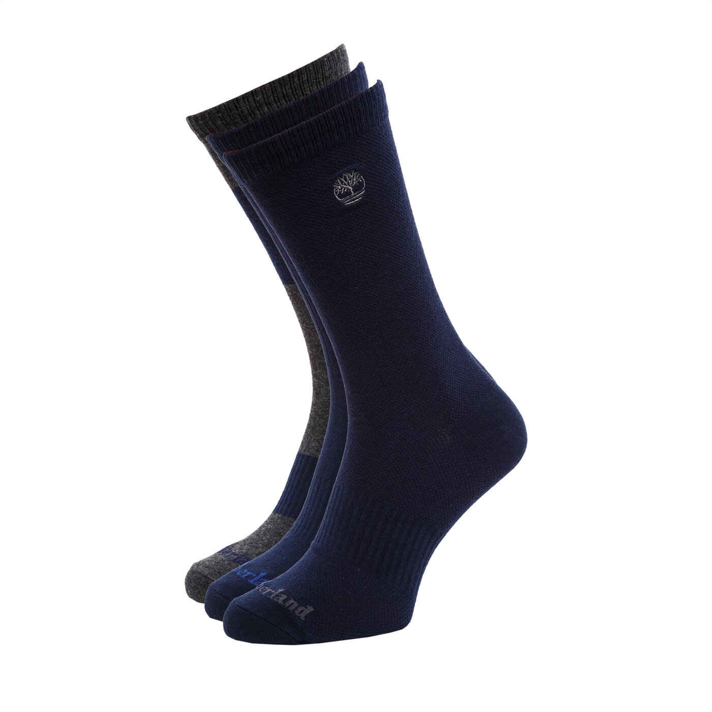 Męskie skarpetki TIMBERLAND SKARPETY 3PK TBL BLOCKED tb0a1en42881 kolor multicolor