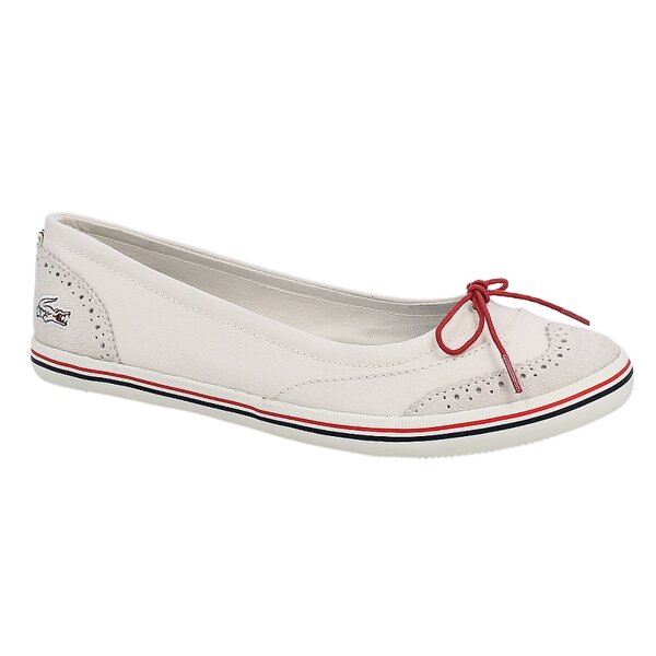 Damskie sneakersy (buty) LACOSTE LOXIA 729srw0128098 kolor beżowy