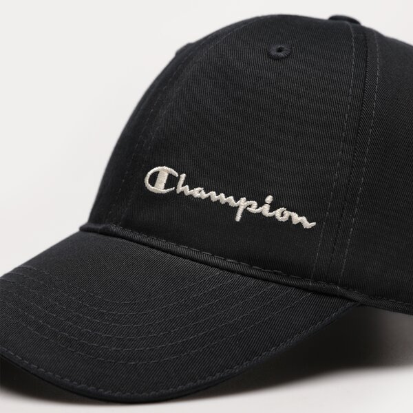 Męska czapka z daszkiem CHAMPION CZAPKA BASEBALL CAP 802340kk001 kolor czarny