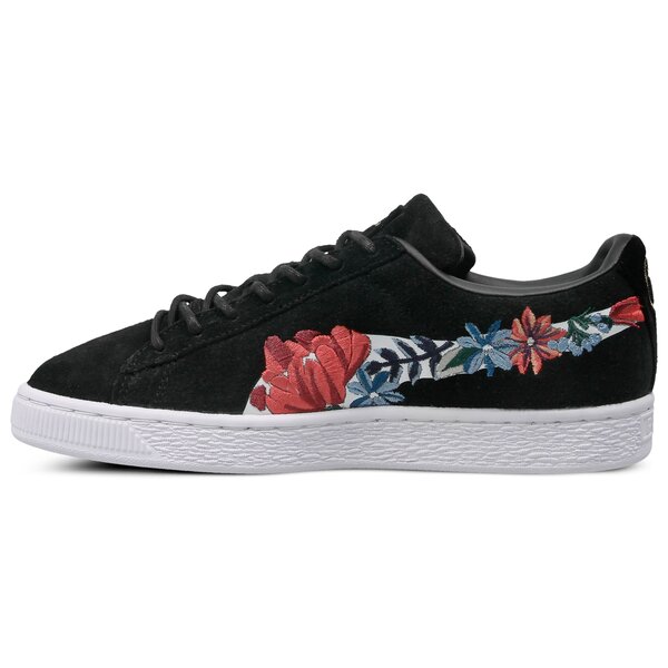 Damskie sneakersy (buty) PUMA SUEDE CLASSIC EMBROIDED WN'S 36612401 kolor czarny