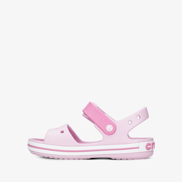 Dziecięce sandały / klapki CROCS CROCBAND SANDAL KIDS 128566gdk kolor różowy