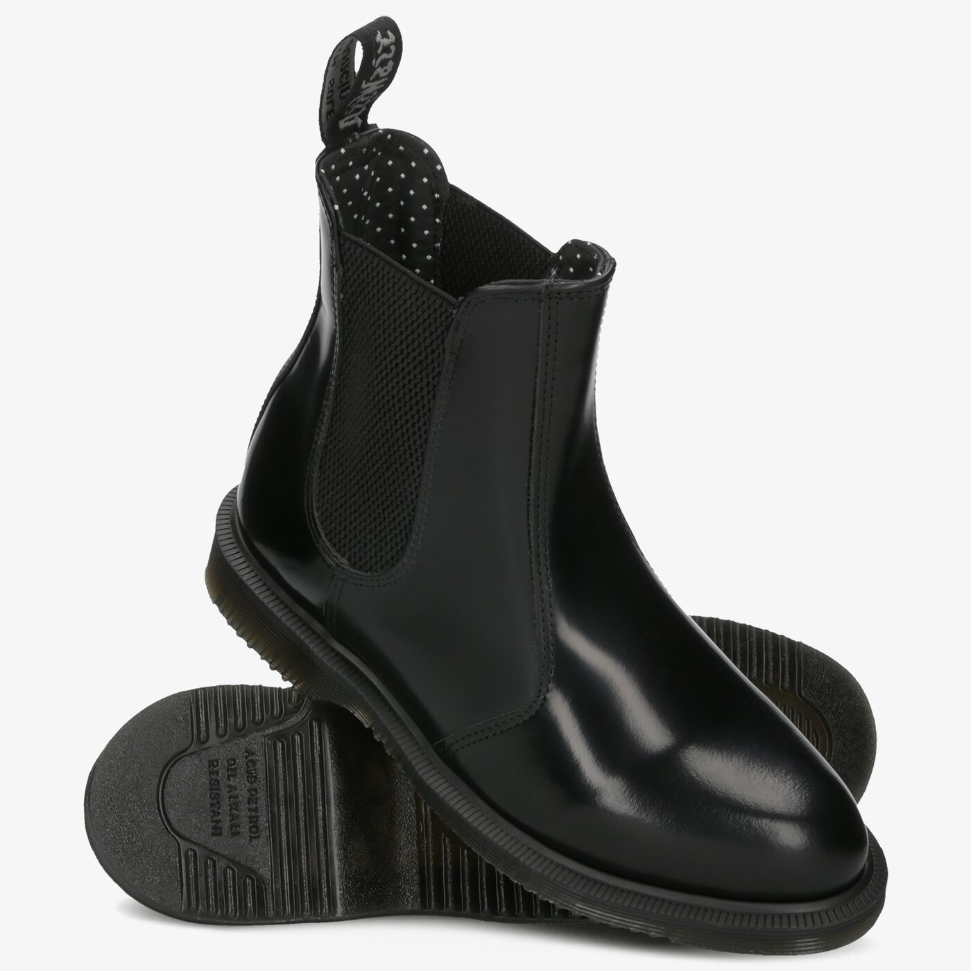 Damskie botki / sztyblety DR MARTENS FLORACHELSEA BOOT 14649001 kolor czarny