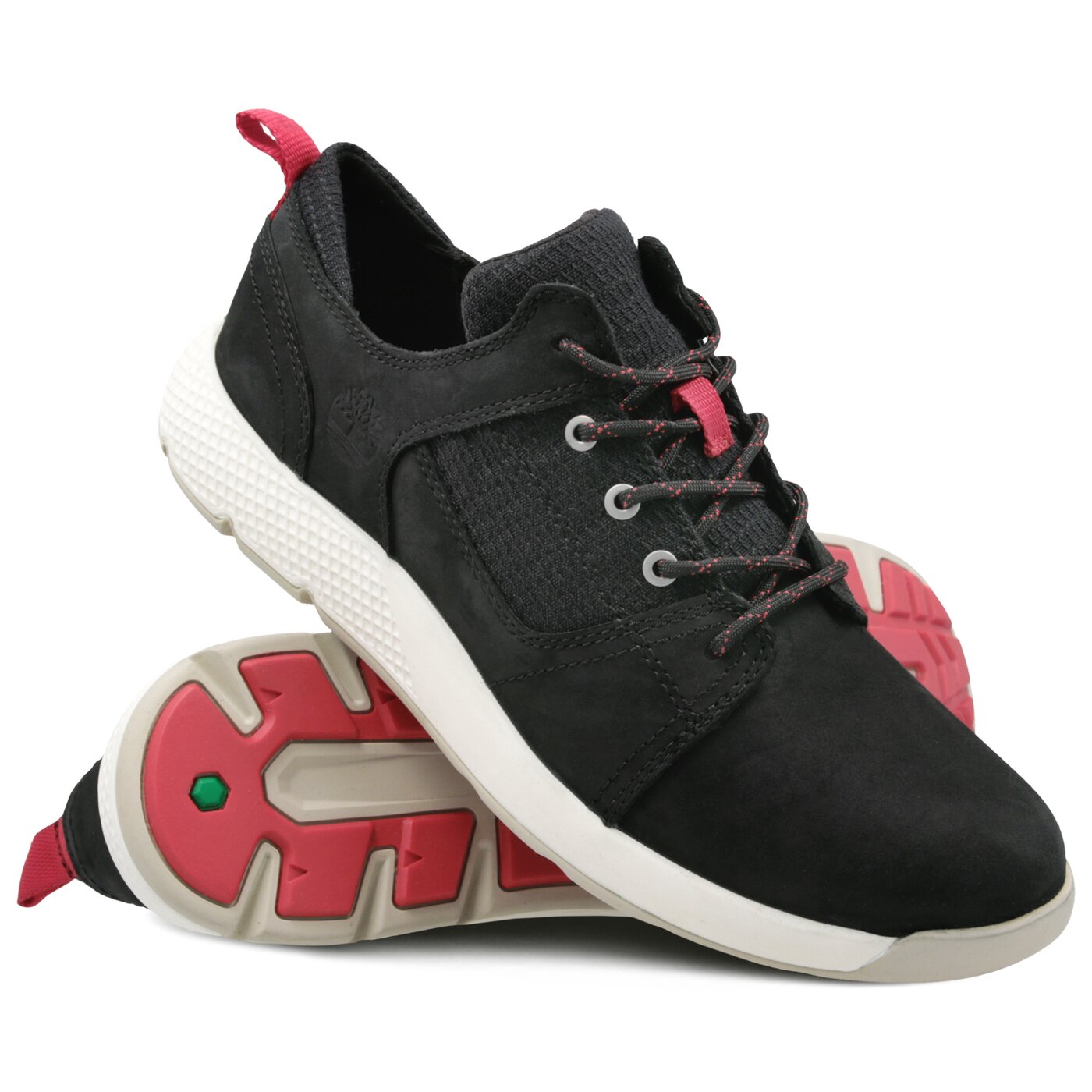 Dziecięce sneakersy (buty) TIMBERLAND FLYROAM L/F OXFORD tb0a23td0011 kolor czarny