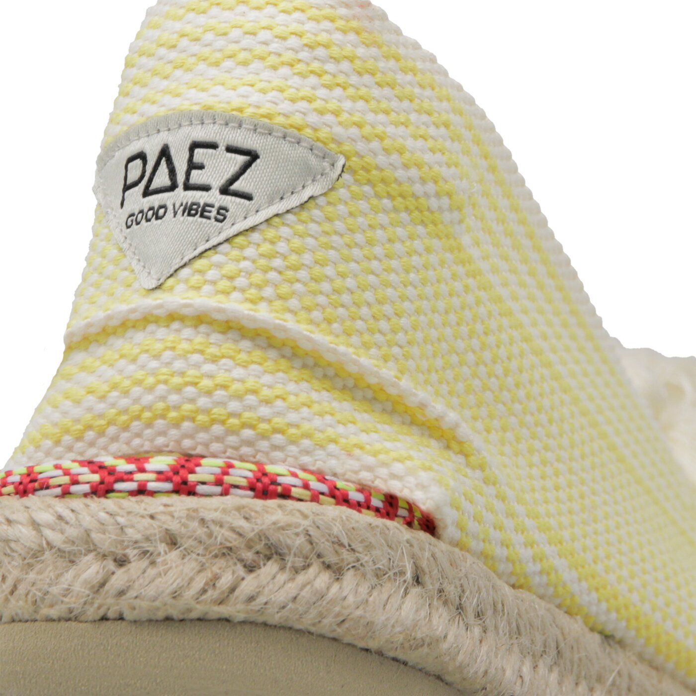 Damskie espadryle PAEZ SANDAL YUTE SANDAL FRILL YELLOW 1934805s9003-600 kolor żółty