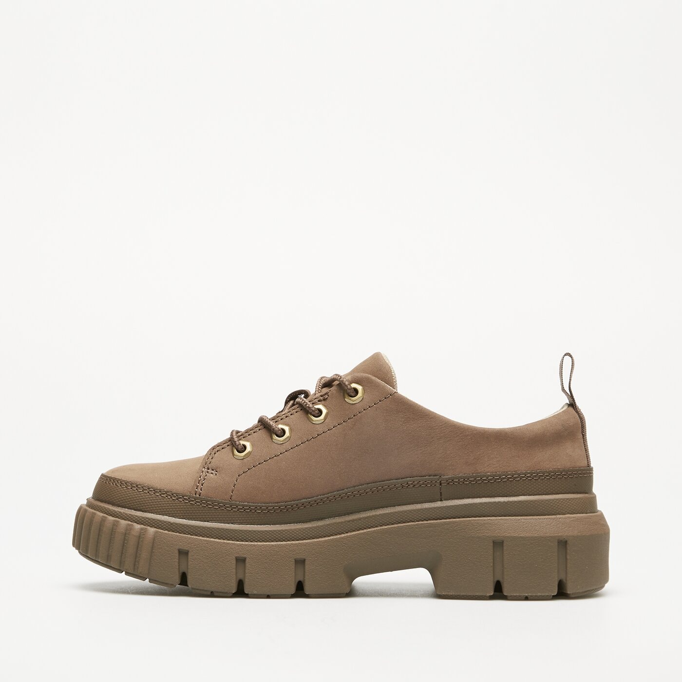 Damskie półbuty TIMBERLAND GREYFIELD LACE UP SHOE tb0a2g19em51 kolor szary