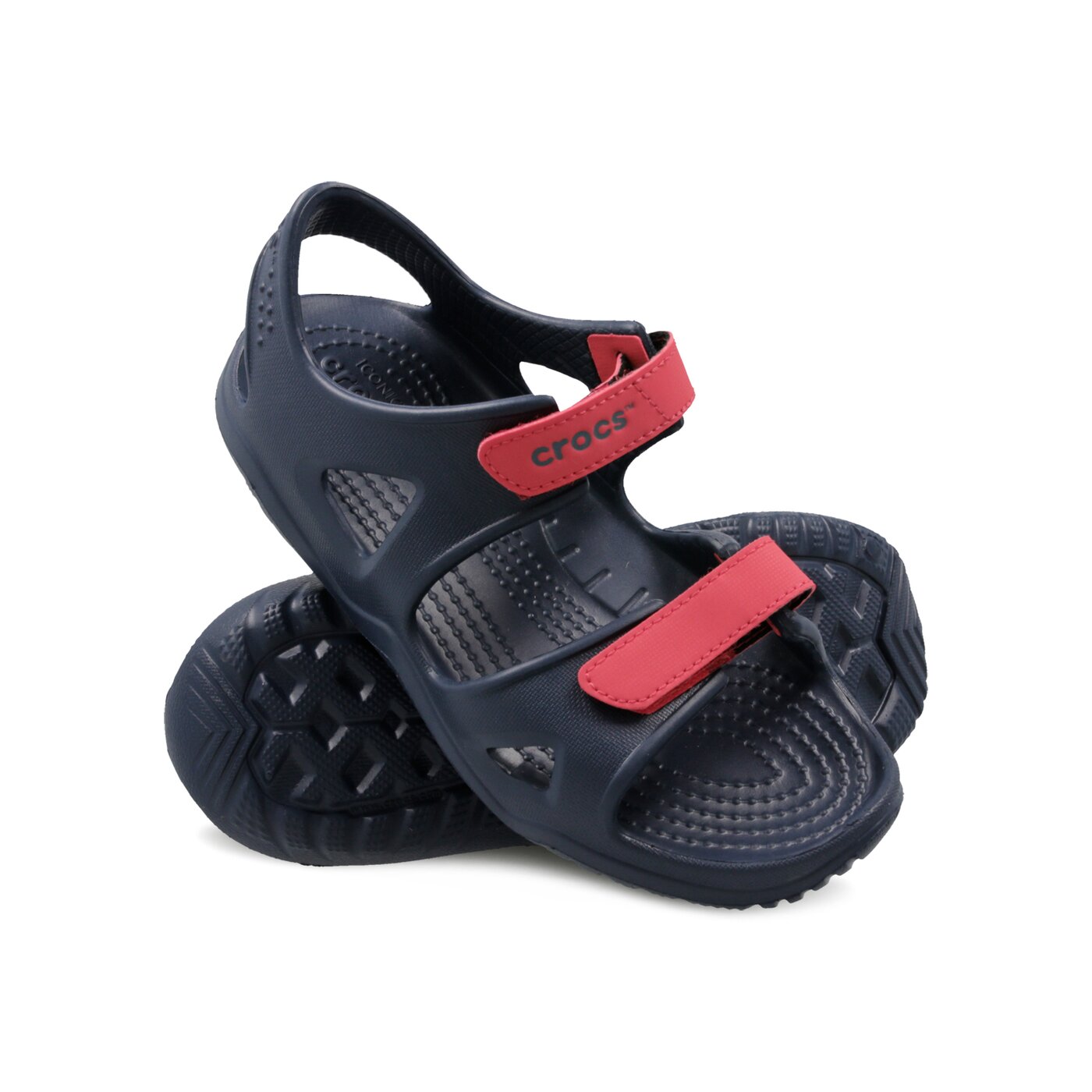Dziecięce sandały / klapki CROCS SWIFTWATER RIVER SANDAL K 2049884bak kolor granatowy