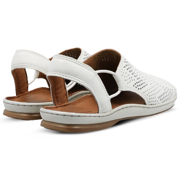 Damskie sandały CLARKS SARLA CADENCE 26132256 kolor biały