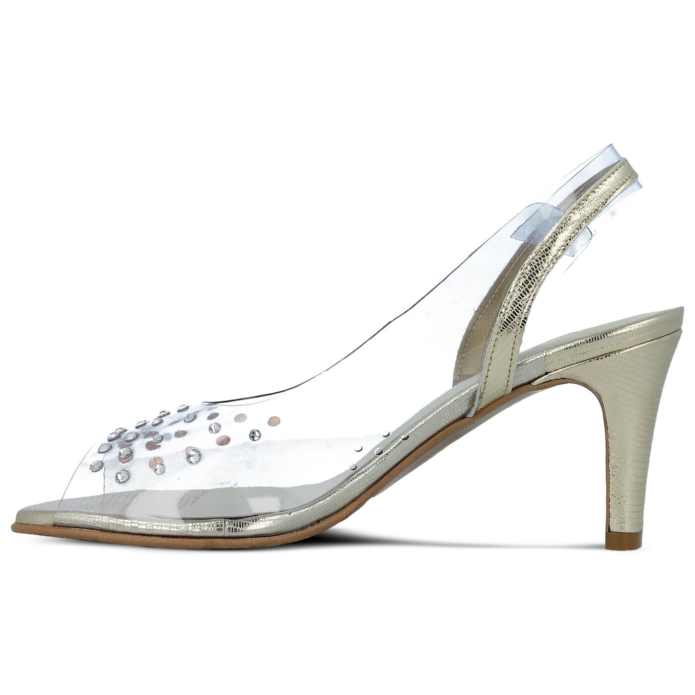 Damskie sandały SYMBIOSIS VICKY SANDALS  sywc218005 kolor złoty