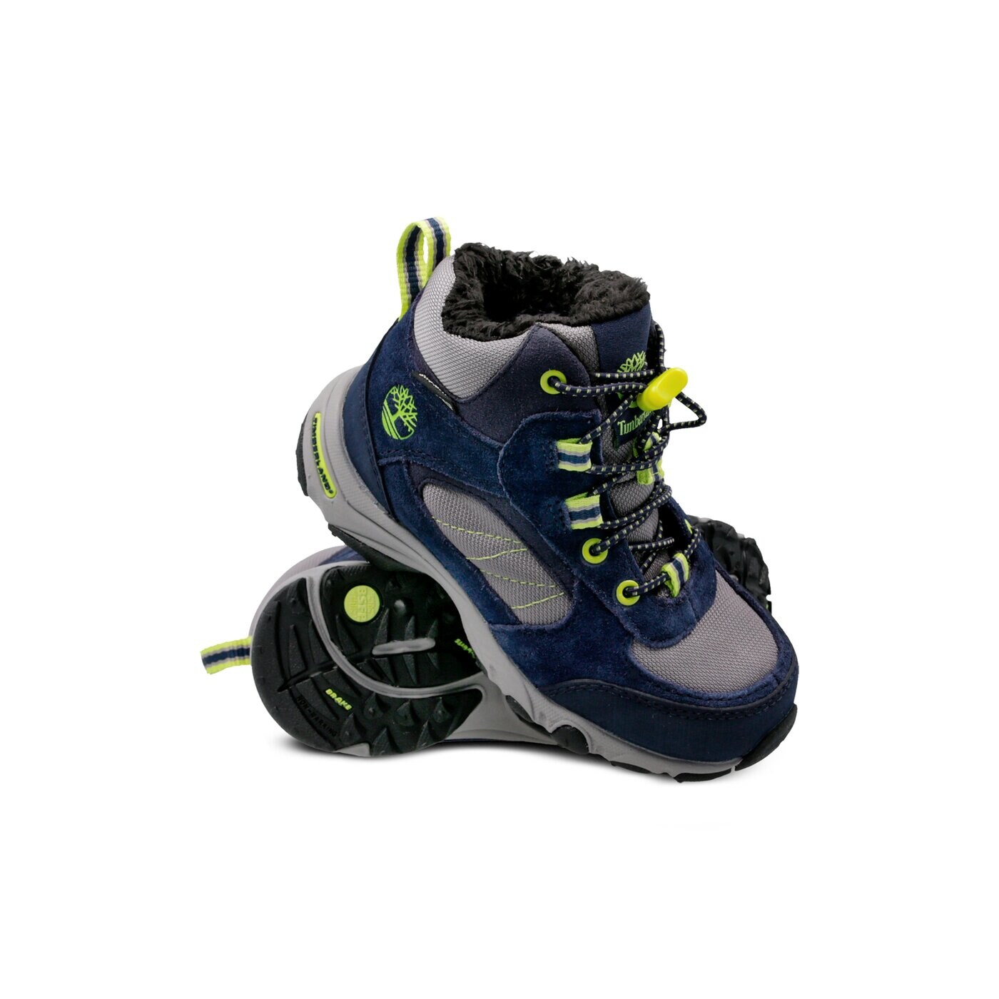 Dziecięce buty outdoor / trekkingowe TIMBERLAND OSSIPEE MID BUNGEE GTX WL a1rm2 kolor granatowy