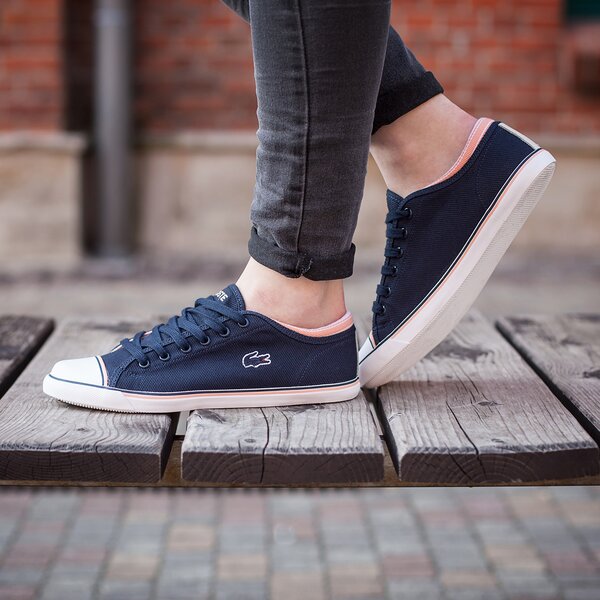 Damskie trampki Lacoste Shore 116 1 731spw0024003 kolor granatowy