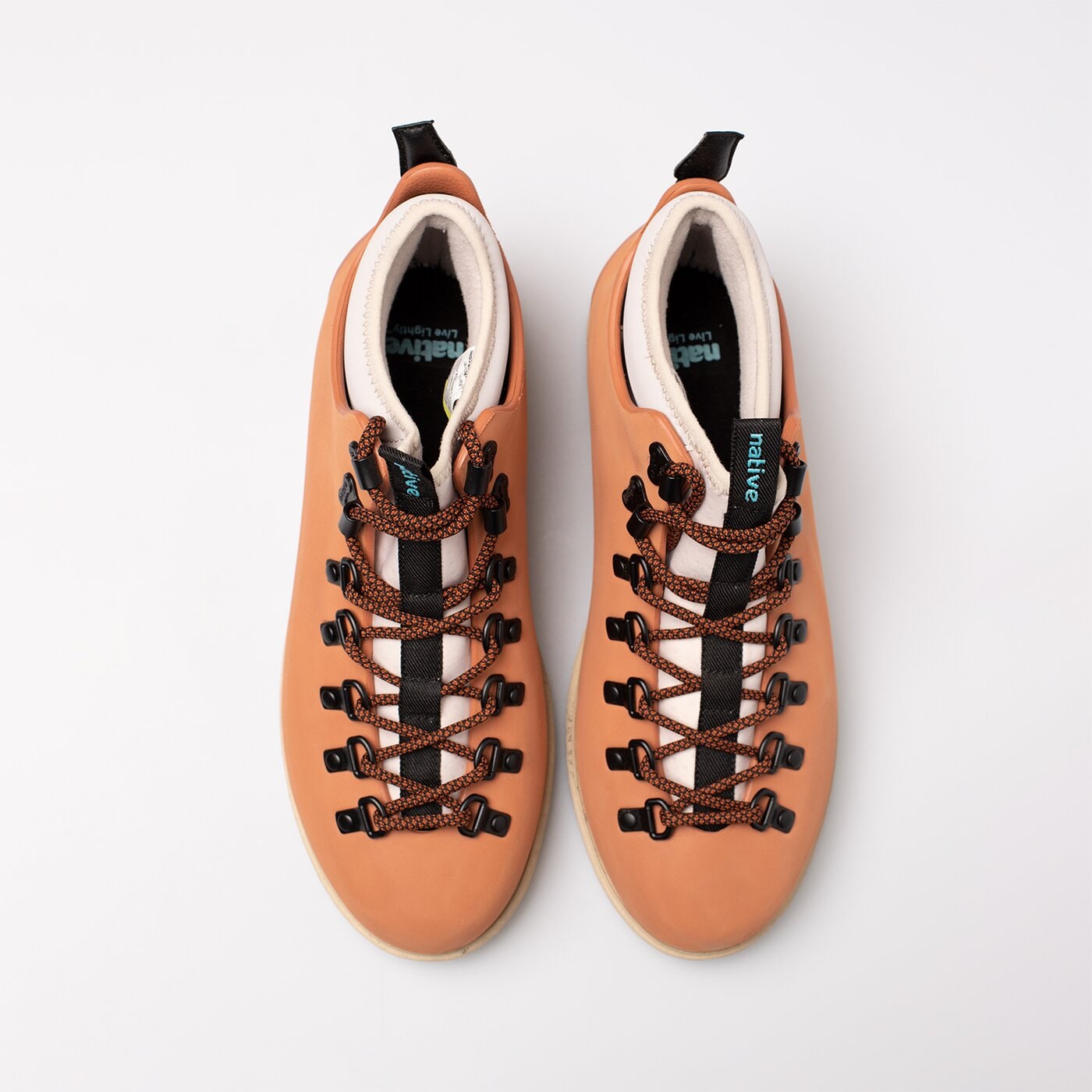 Męskie buty outdoor (trekkingowe) NATIVE FITZSIMMONS CITYLITE BLOOM 31106848-2210 kolor pomarańczowy