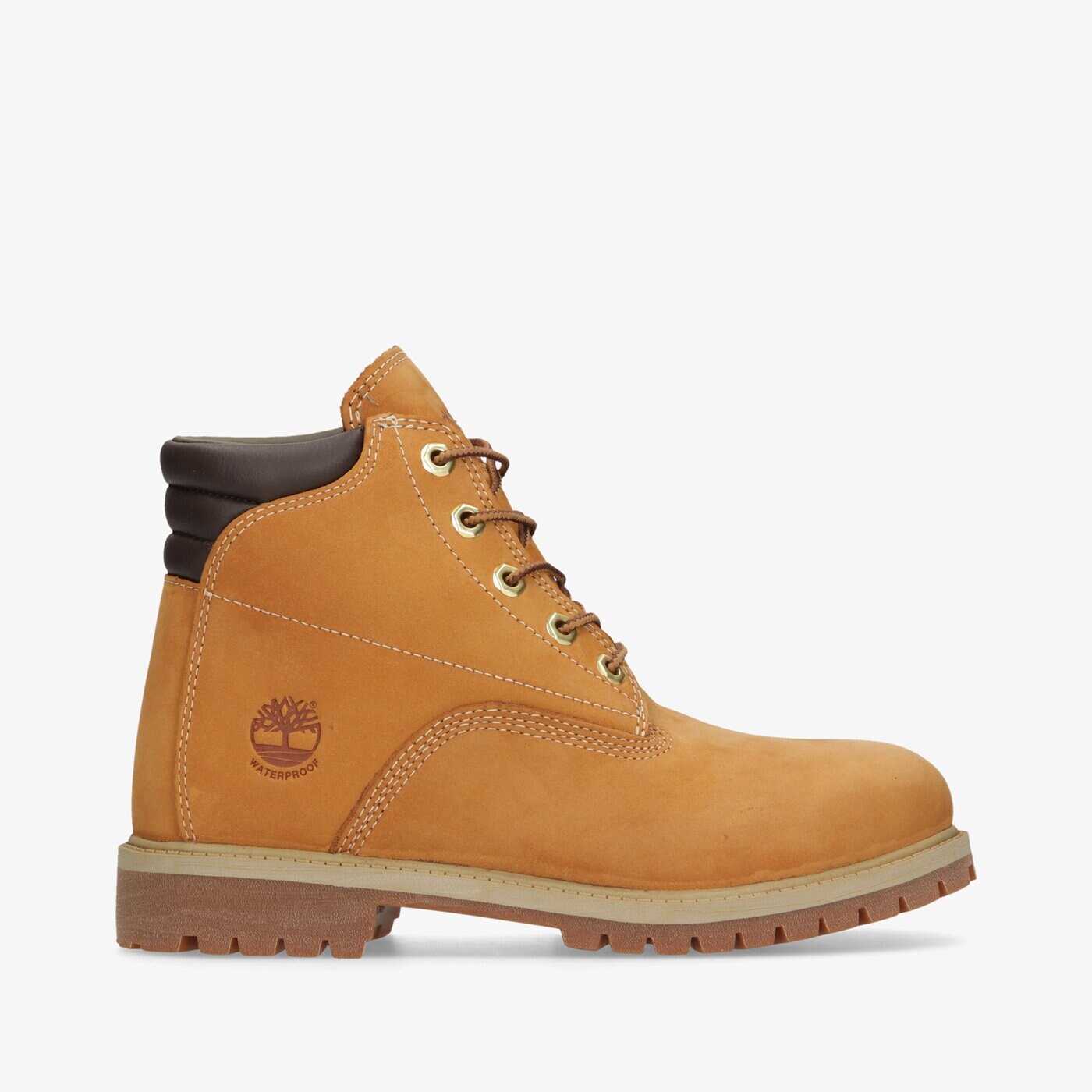 Dziecięce trapery TIMBERLAND ALBURN 6 INCH WP BOOT tb1a2fx62311 kolor żółty