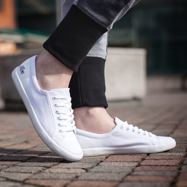 Damskie trampki Lacoste Lancelle Lace 6 Eye116 731spw0013001 kolor biały