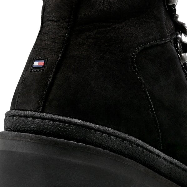 Damskie botki / sztyblety TOMMY HILFIGER NORTH 3CW fw0fw03978990 kolor czarny