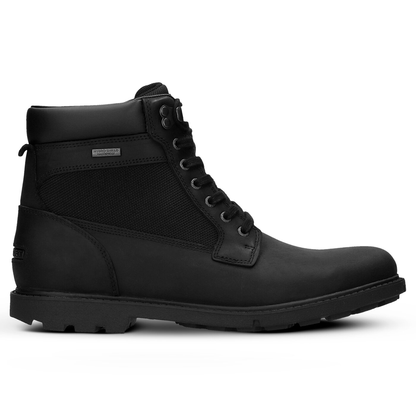 Męskie buty za kostkę ROCKPORT RGD BUC WP HIGH BOOT v81613 kolor czarny