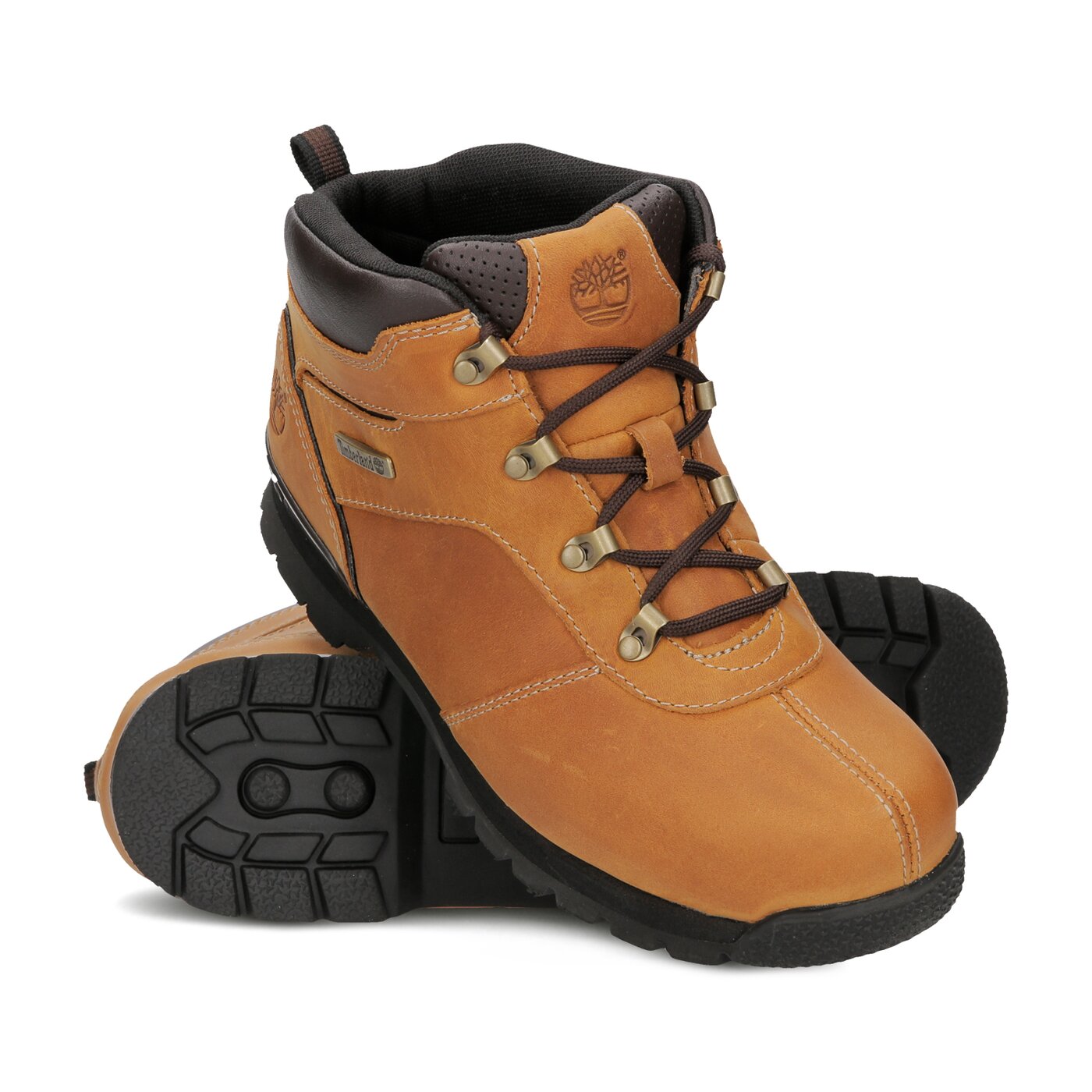Dziecięce buty outdoor / trekkingowe TIMBERLAND SPLITROCK 2  tb0a12yw2311 kolor żółty
