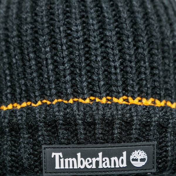 Damska czapka zimowa TIMBERLAND CZAPKA SHALLOW BEANIE tb0a1f7f0011 kolor czarny