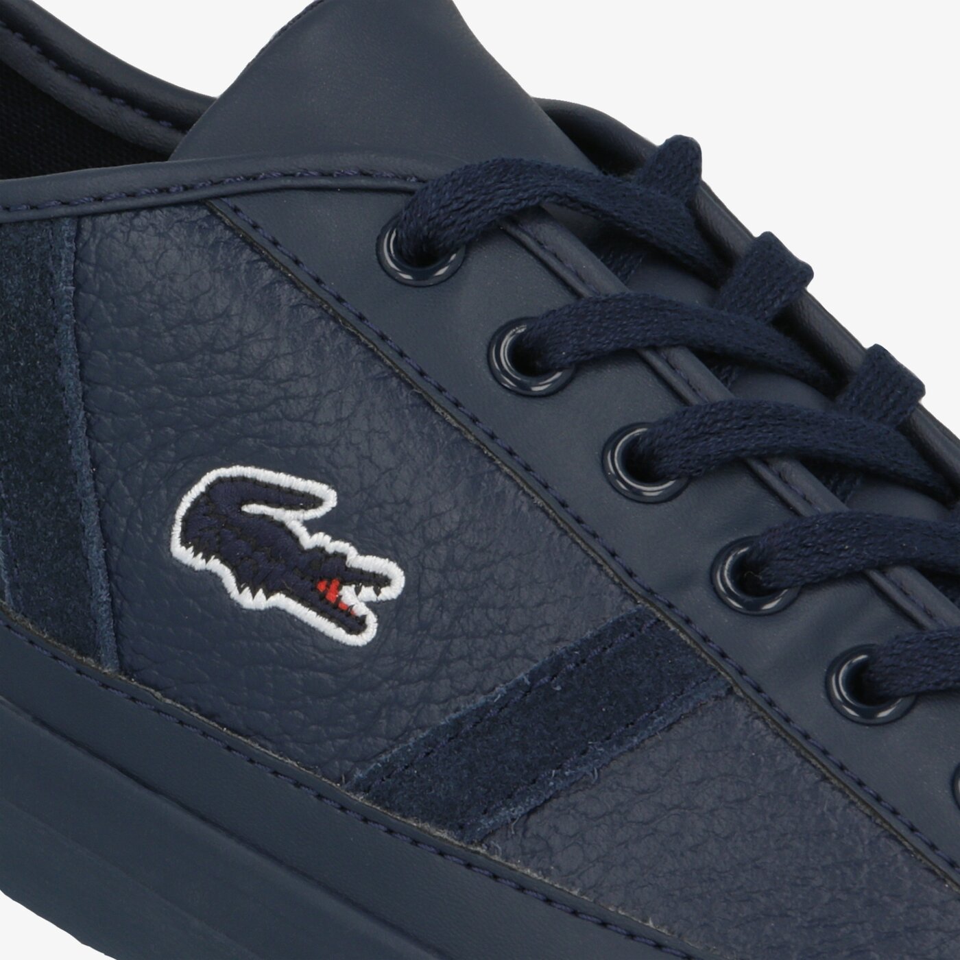 Męskie trampki LACOSTE SIDELINE 120 4 CMA 739cma003295k kolor granatowy