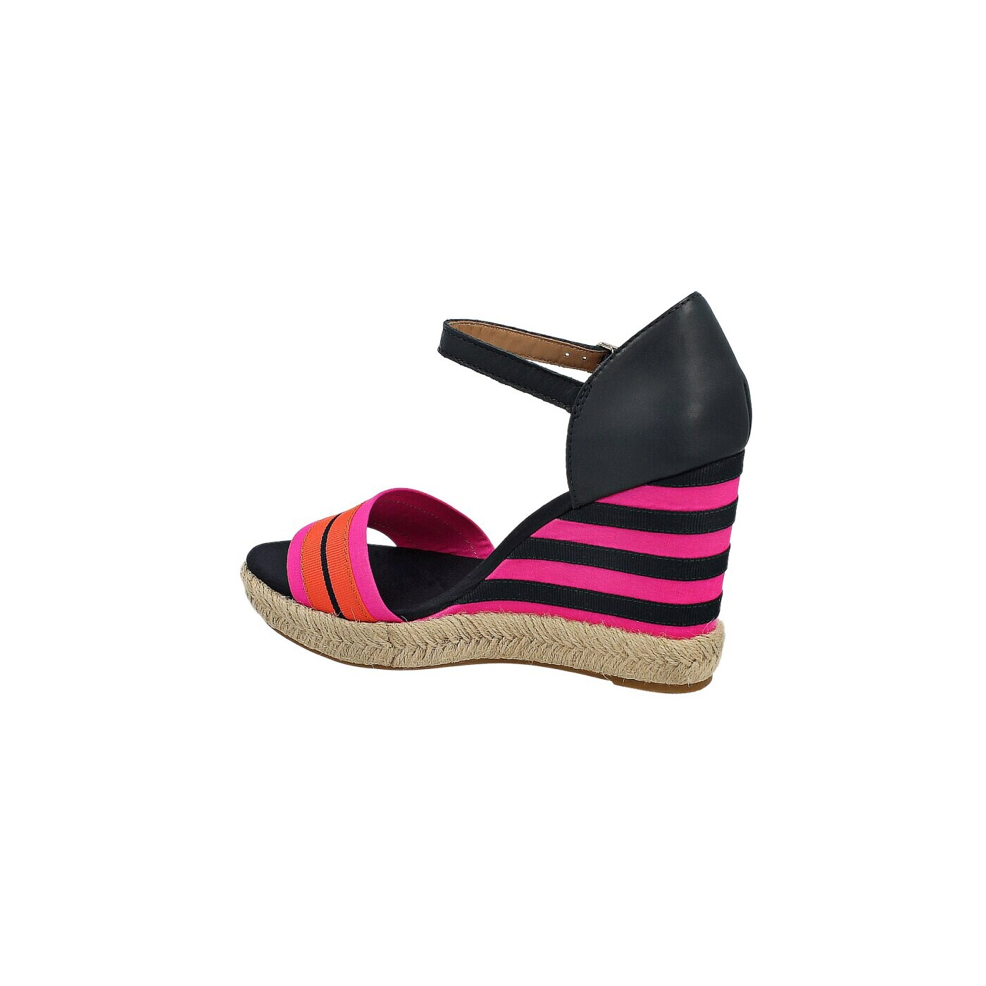 Damskie sandały TOMMY HILFIGER EMERY 42D  fw56816766385 kolor granatowy