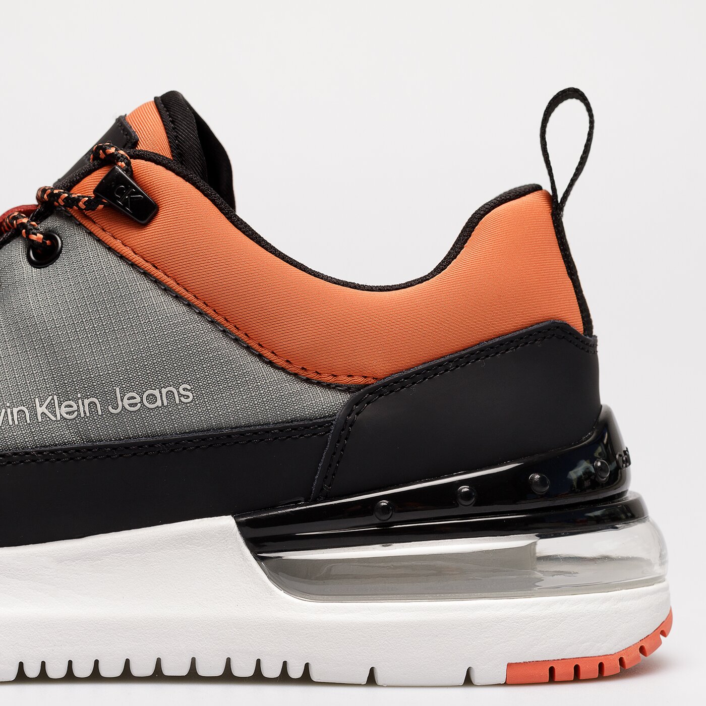 Męskie sneakersy (buty) CALVIN KLEIN SPORTY RUNNER COMFAIR LACEUP LTH ym0ym005170iw kolor biały
