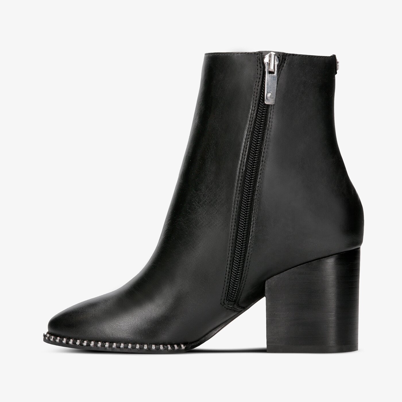 Damskie botki / sztyblety GUESS COLETE flcoe4lea10black kolor czarny