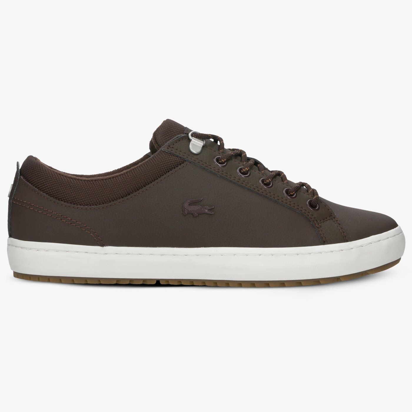 Męskie sneakersy (buty) LACOSTE STRAIGHTSETINSULATE3192CMA 738cma00621w7 kolor brązowy