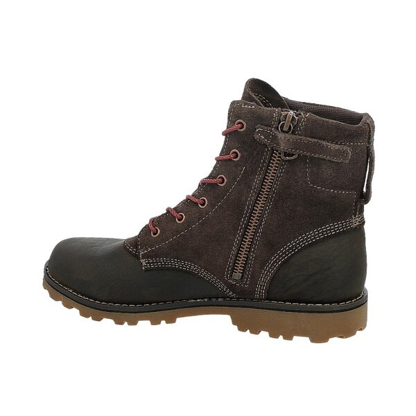 Dziecięce buty za kostkę TIMBERLAND ASPHALT TRAIL FTK 5797r kolor brązowy
