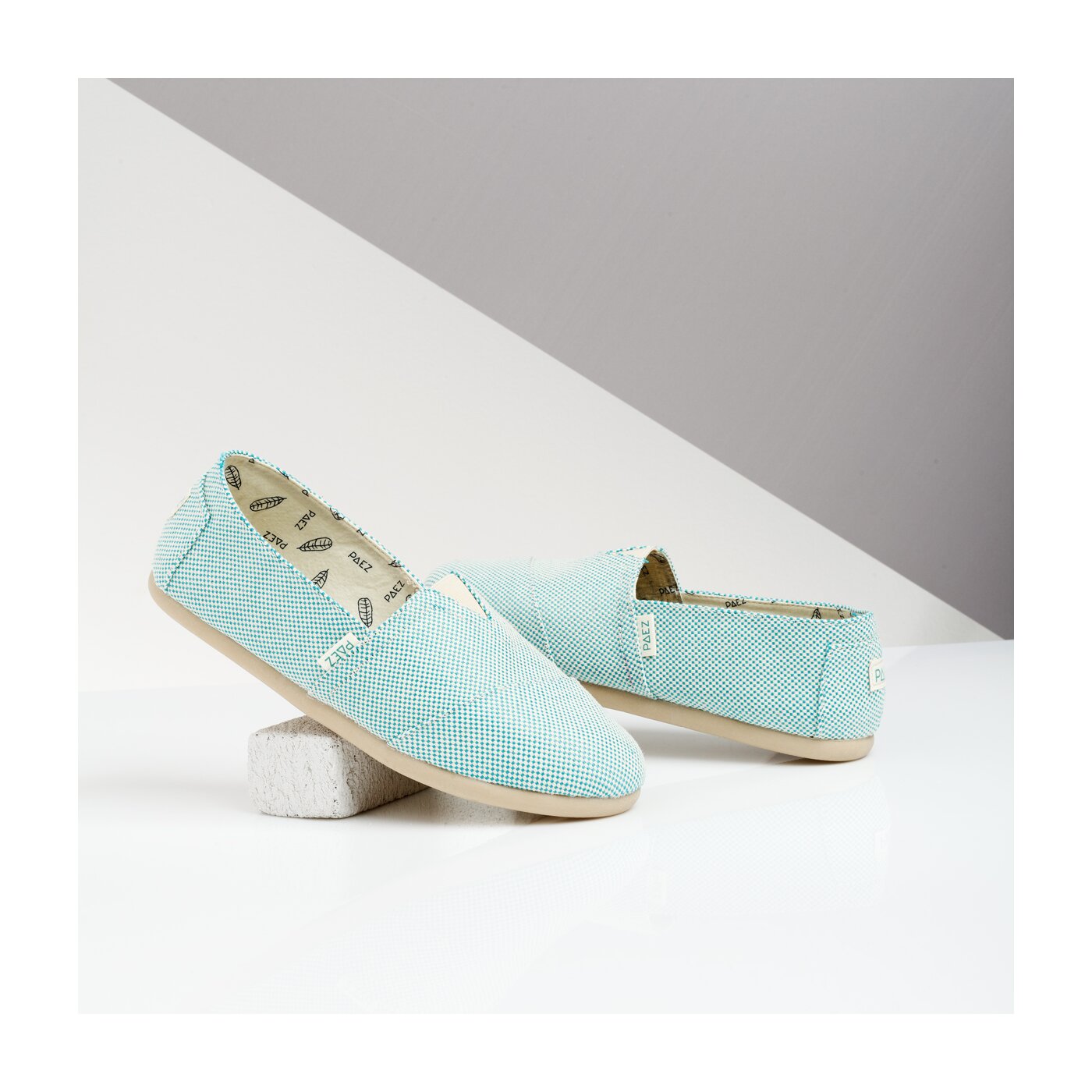 Damskie espadryle PAEZ ORIGINAL GUM CLASSIC PANAMA 1930501s1401-415 kolor niebieski