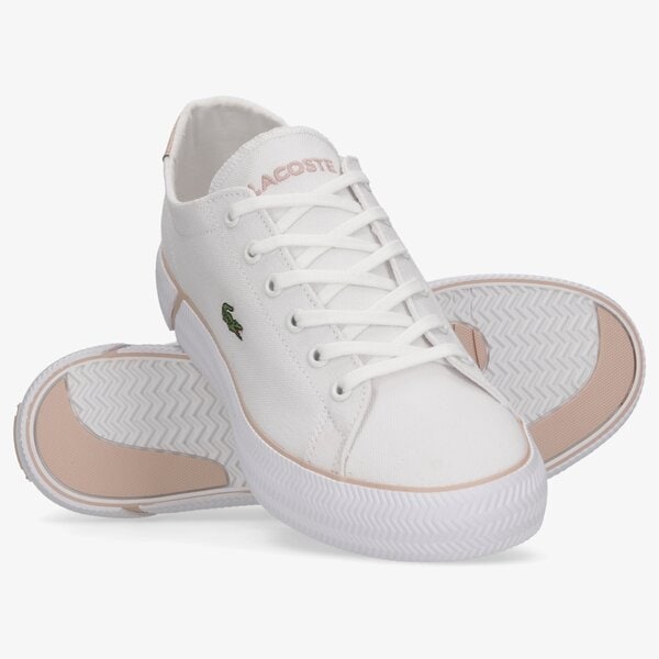 Damskie trampki LACOSTE GRIPSHOT BL 21 2 CFA 741cfa00271y9 kolor biały