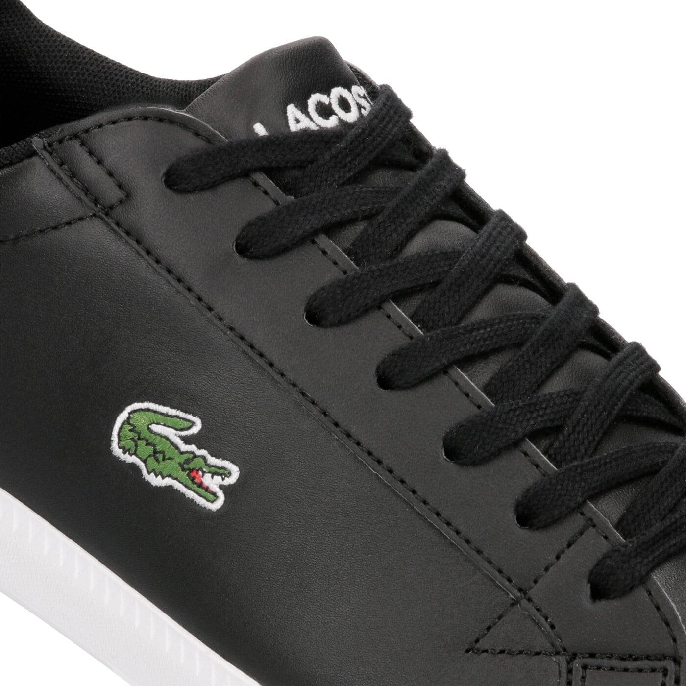 Męskie sneakersy (buty) LACOSTE GRADUATE BL 1 SMA 737sma0053312 kolor czarny