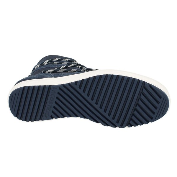 Damskie botki / sztyblety LACOSTE TWINE 726spw1023121 kolor granatowy