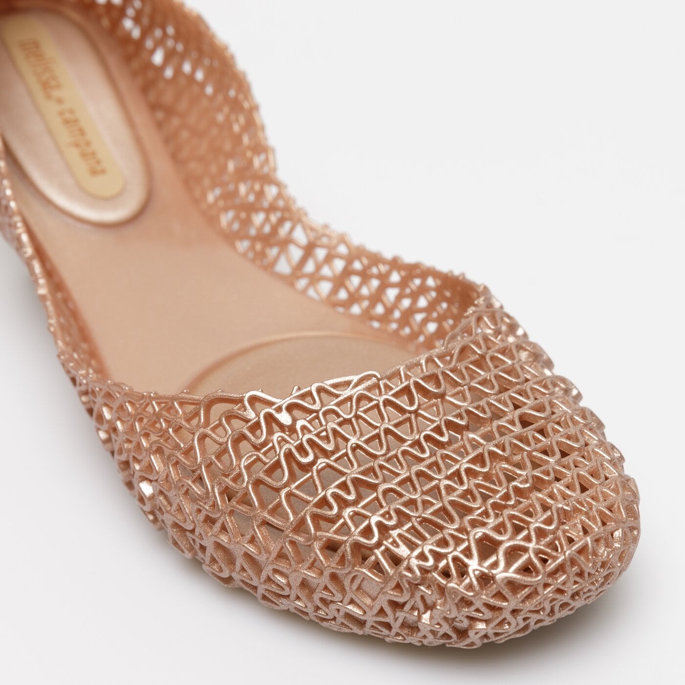 Damskie baleriny (buty) MELISSA CAMPANA PAPEL AD. 33693-af048 kolor brązowy