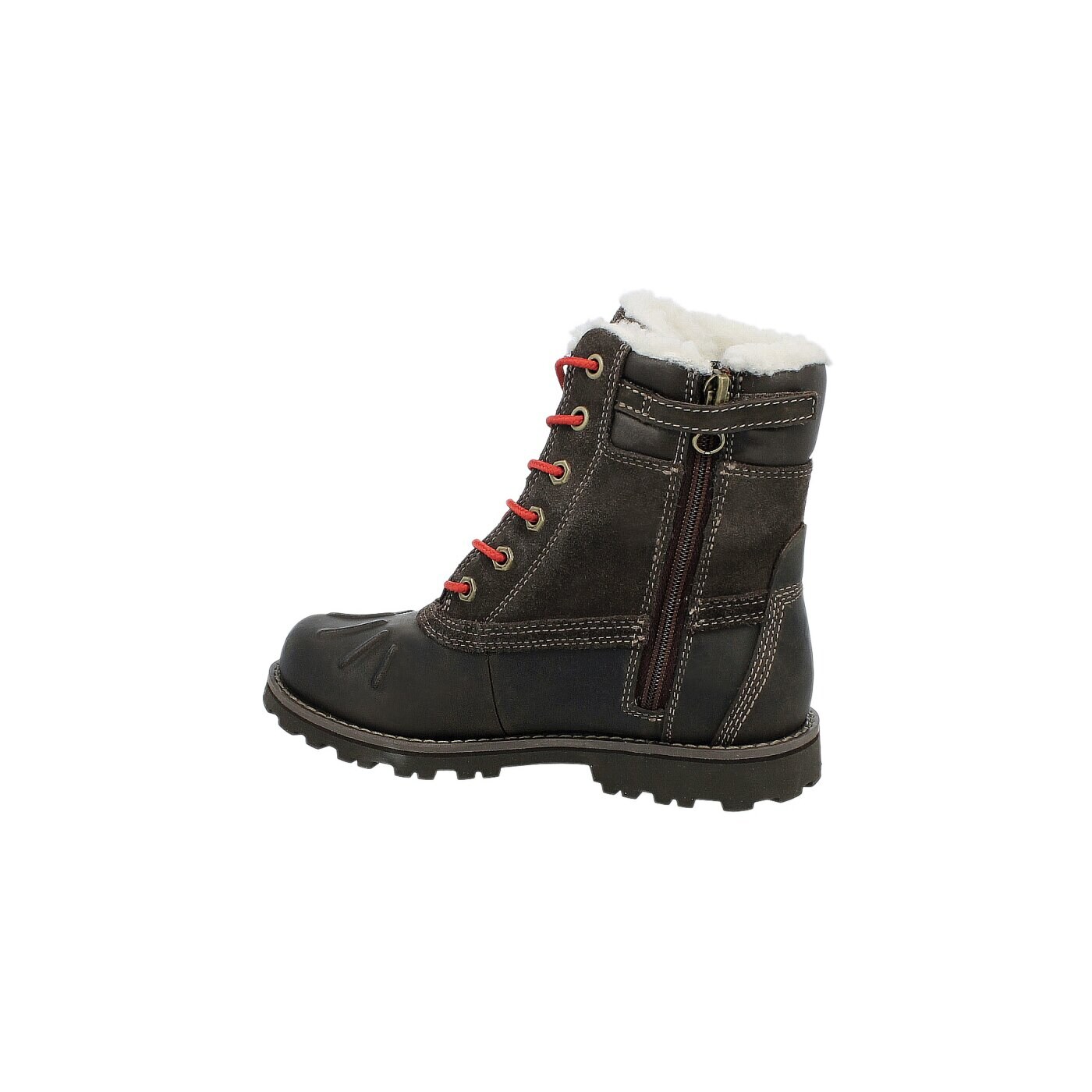 Dziecięce buty outdoor / trekkingowe TIMBERLAND ASPHALT TRAIL FTK 8372r kolor brązowy