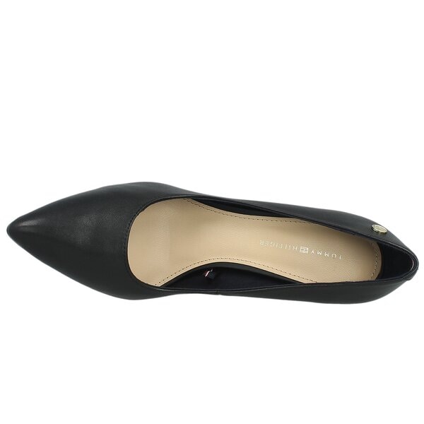 Damskie szpilki / czółenka TOMMY HILFIGER C1285ONNIE 1A fw56820766990 kolor czarny