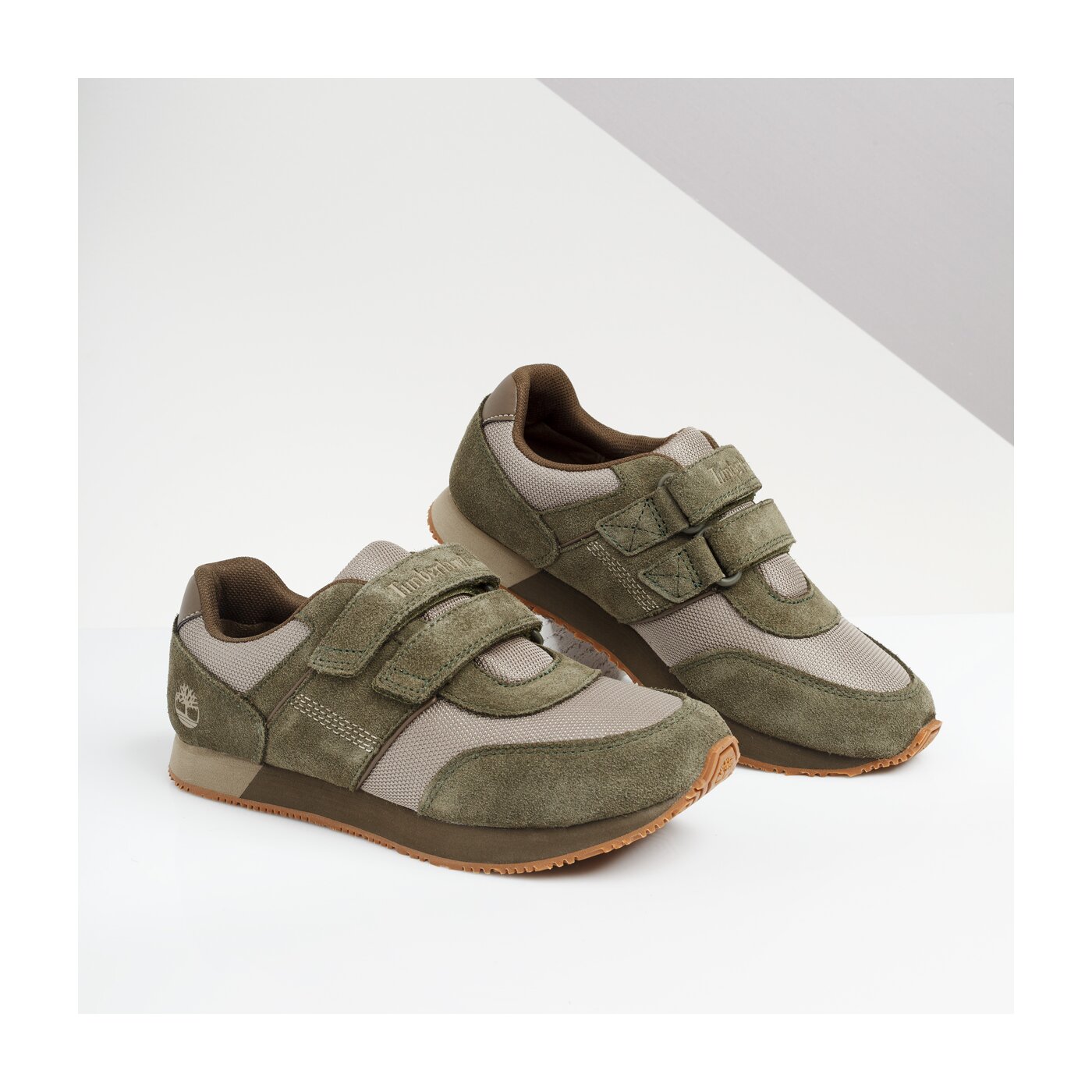 Dziecięce sneakersy (buty) TIMBERLAND CITY SCAMPER OX tb0a1ugxa581 kolor khaki