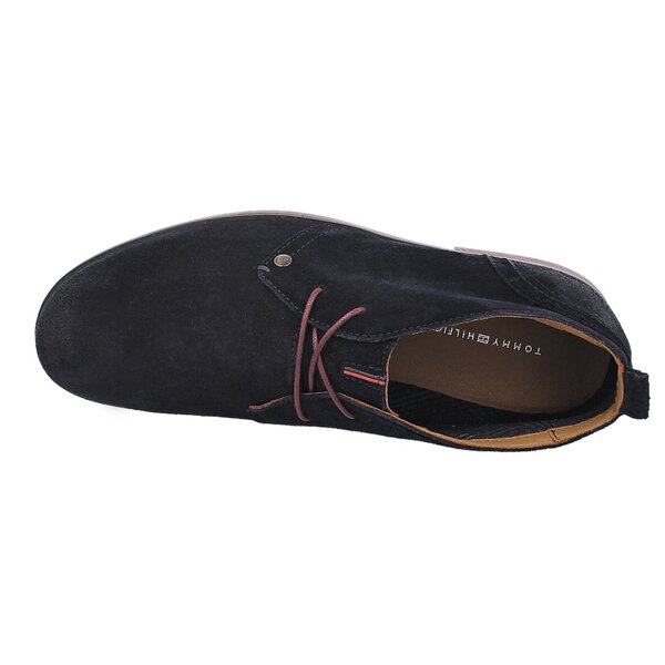 Męskie buty za kostkę TOMMY HILFIGER BRYANT 2B fm56817826403 kolor granatowy