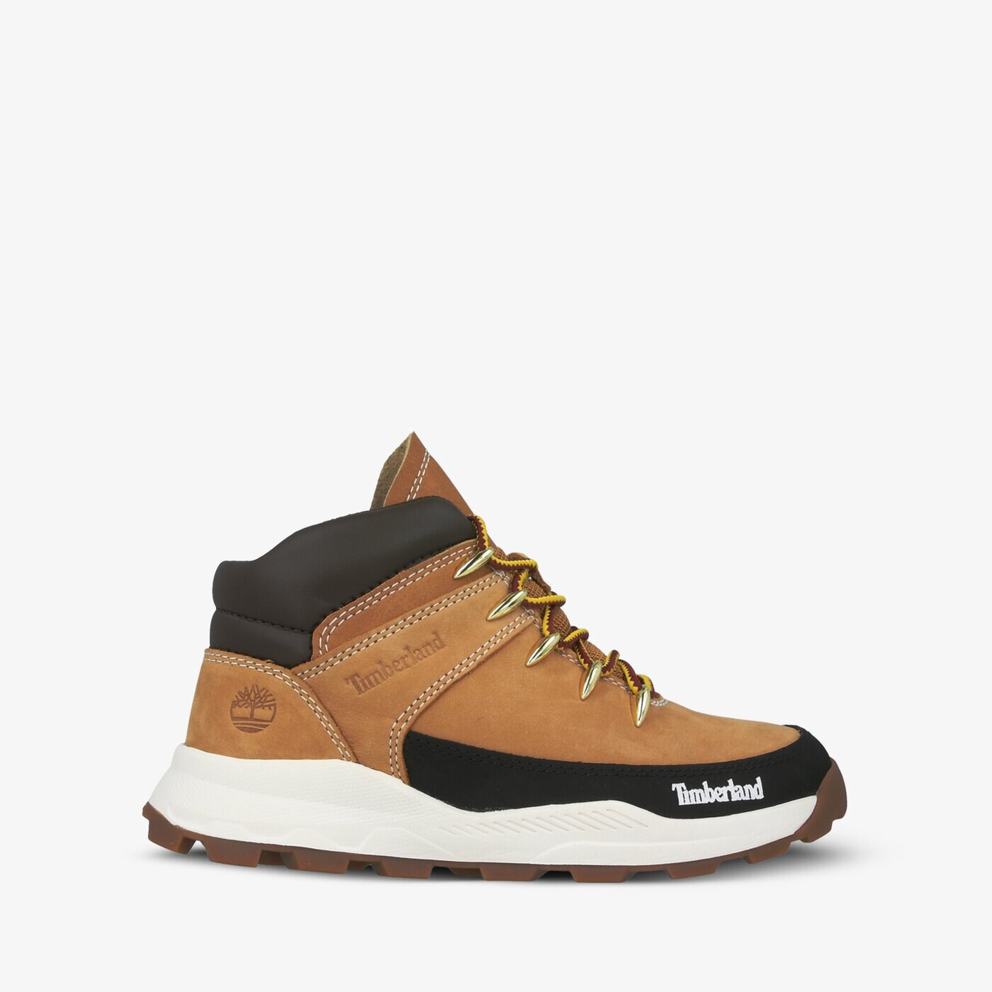 Dziecięce buty outdoor / trekkingowe TIMBERLAND BROOKLYN EURO SPRINT tb0a2ej22311 kolor żółty