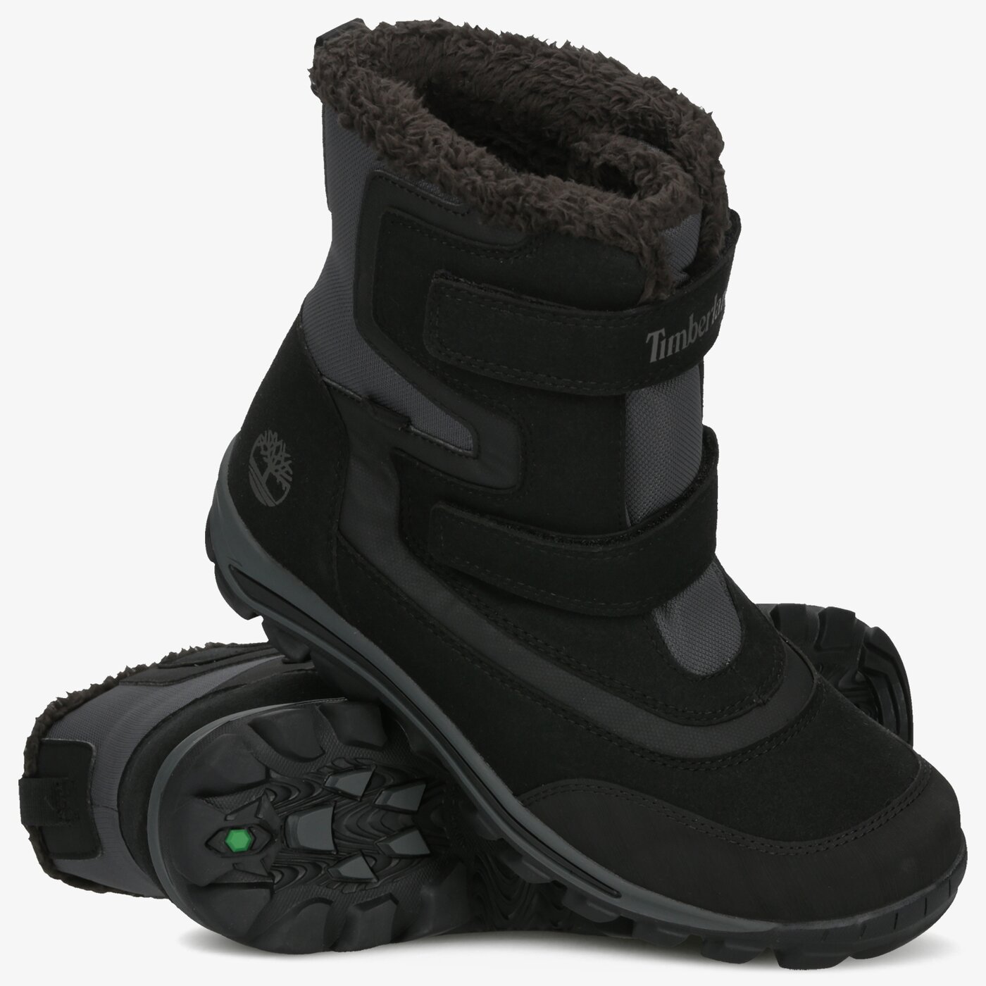 Dziecięce buty outdoor / trekkingowe TIMBERLAND CHILLBERG 2-STRAP GTX tb1a22sr0151 kolor czarny