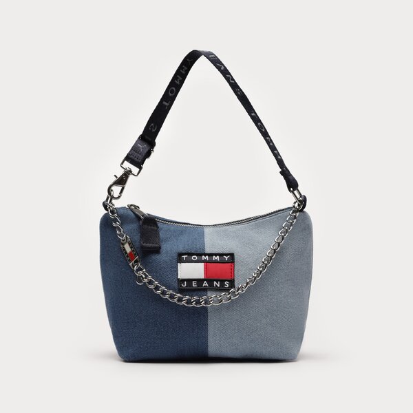 Damska torebka TOMMY HILFIGER TOREBKA TJW HERITAGE SHOULDER BAG DENIM aw0aw148220gy kolor multicolor