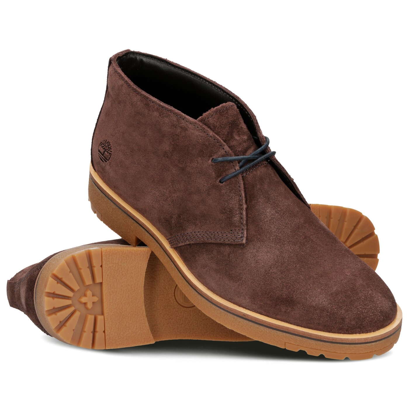 Męskie buty za kostkę TIMBERLAND FOLK GENTLEMAN CHUKKA tb0a23v8d481 kolor brązowy