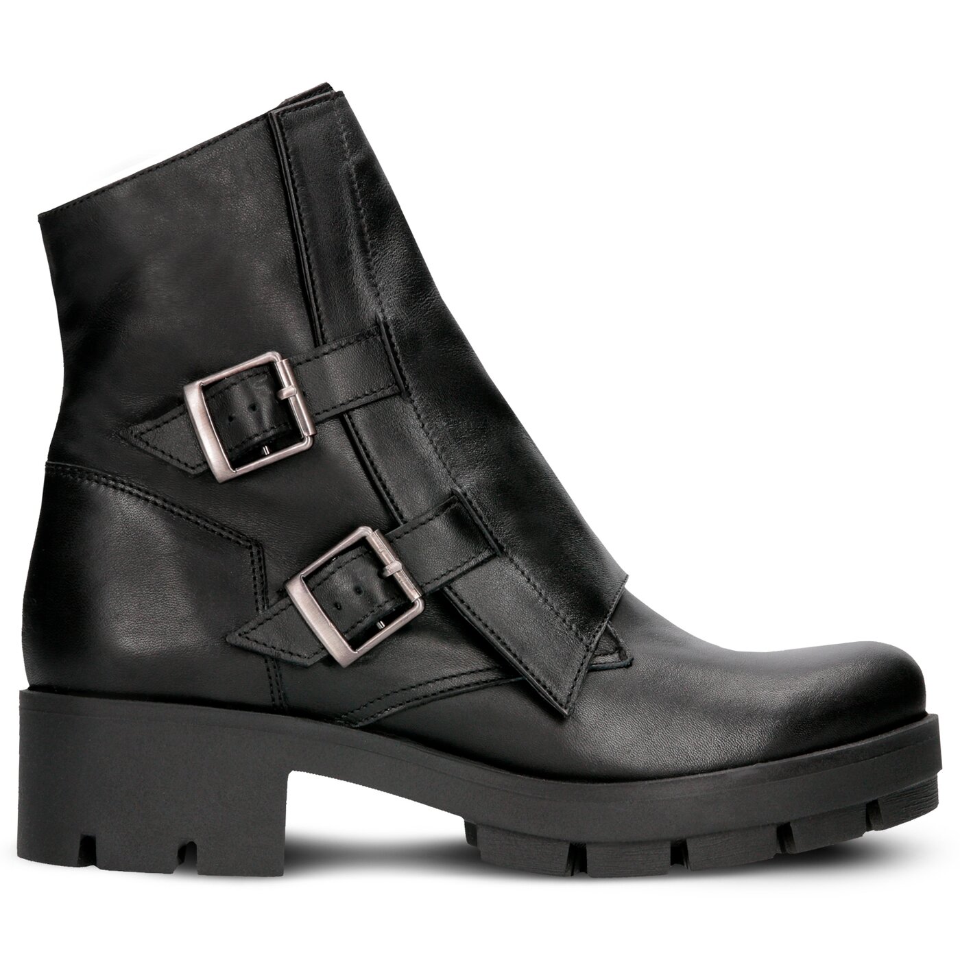 Damskie botki / sztyblety SYMBIOSIS GEORGIA  sywc218011 kolor czarny