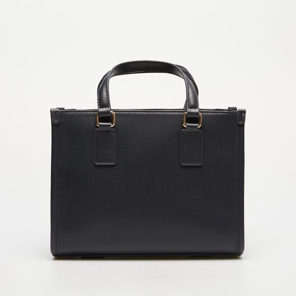 Damska torebka TOMMY HILFIGER TOREBKA TH MONOTYPE MINI TOTE aw0aw15977dw6 kolor granatowy