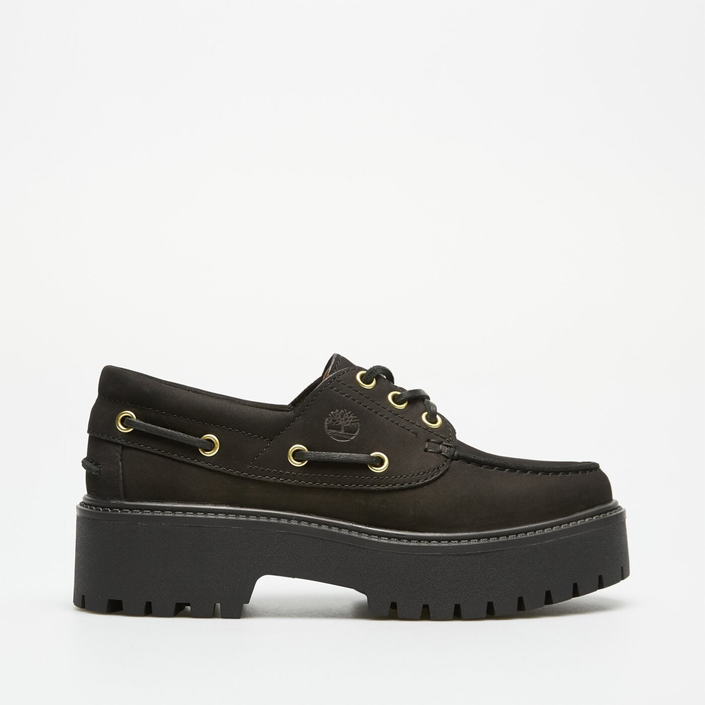 Damskie półbuty TIMBERLAND STONE STREET BOAT SHOE  tb0a6ave0011 kolor czarny